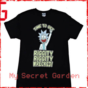 Rick And Morty  - Time To Get Official T Shirt ( Men L ) ***READY TO SHIP from Hong Kong***